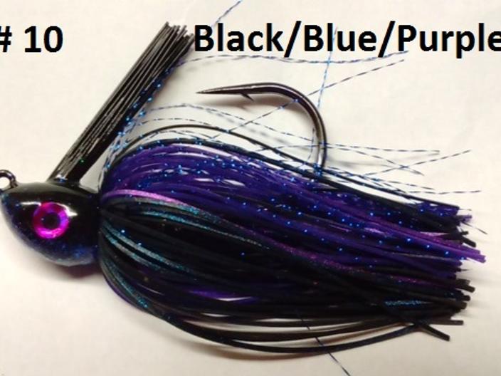 Black/Blue/Purple
