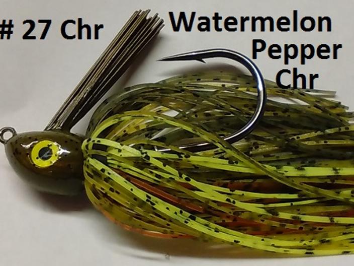 Watermelon/Pepper Chartreuse